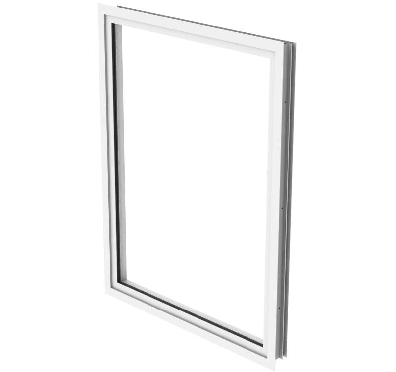 ESWindows Multimax Fixed Window - Aluminum
